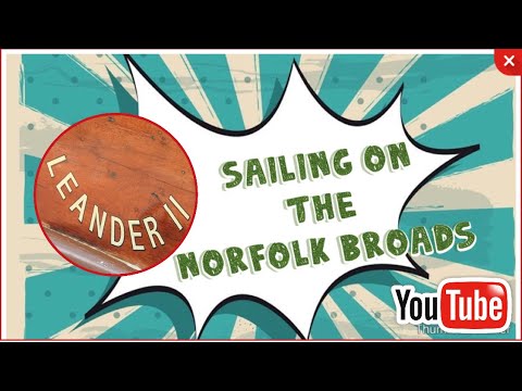Sailing on the Norfolk Broads #august2020 #hickling #sailing