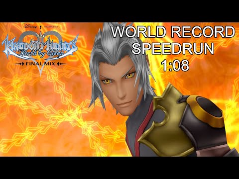 KH BBS FM [Critical Mode Terra] Vanitas, Xehanort & Terranort [WR] Speedrun 1:08 [WORLD RECORD]