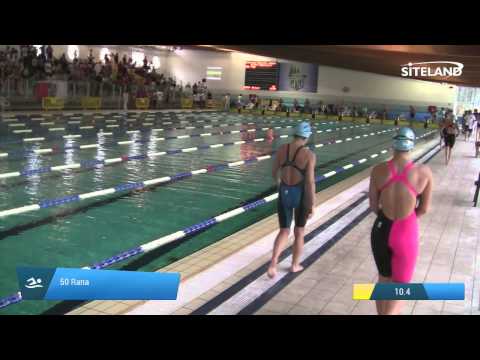 Serie 6 dei 50 Rana  Assoluti Femmine Master - Campionati Regionali Master 2015 VENETO e FRIULI VG