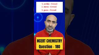 NCERT Chemistry Question - 180 | Alcohols Phenols and Ethers Class 12 #shorts #class12chemistry