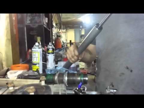 taking apart my tein coilovers for my fd3s