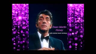 Dean Martin 'Honey' (with minimal music backing). 1968
