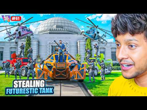 STEALING MOST POWERFUL TANK in GTA 5 Real Life!😱 #61
