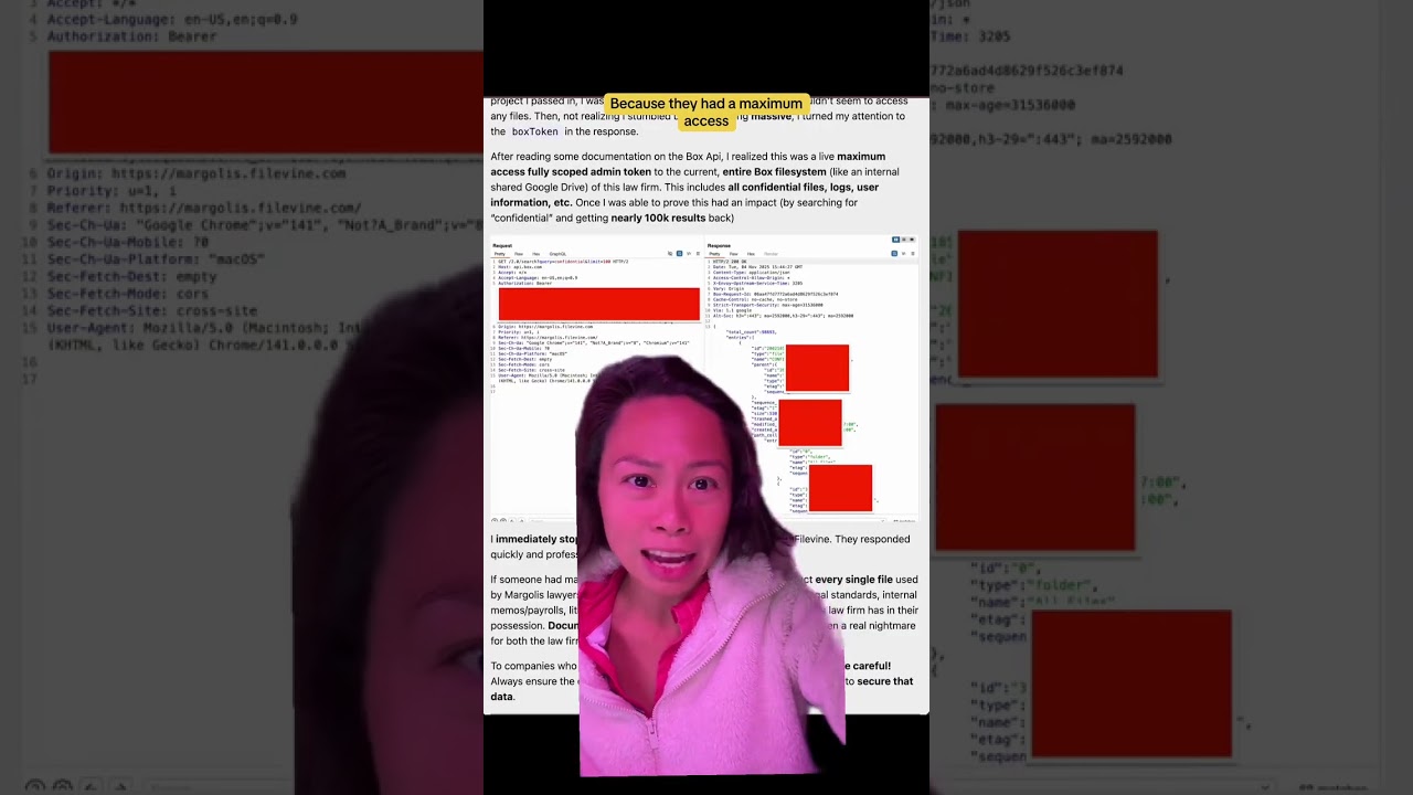 Crazy Security vulnerability with billion dollar AI startup Filevine, thankfully they fixed it after