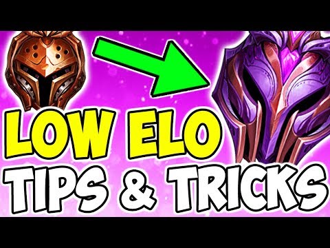How To Escape And Climb Out Of Low Elo / 5 Tips And Tricks League Of Legends Season 9