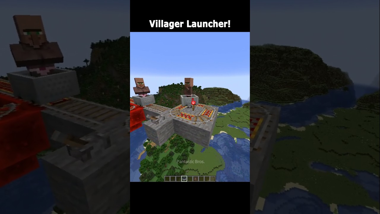 The Fastest Way To Transport Villagers In Minecraft