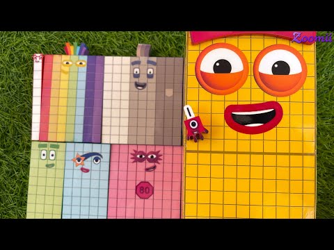 Looking for Numberblocks Puzzle Tetris NEW BIG 3000 Space ASMR - Numberblocks Satisfying Video #90