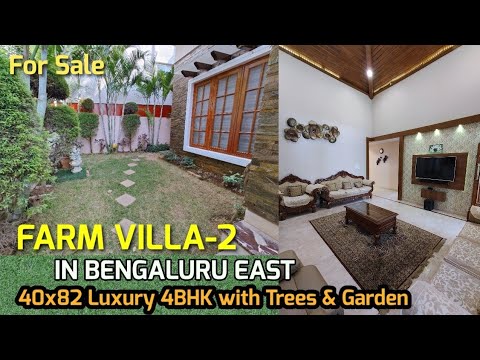 Farm Villa 2 | 4BHK Luxury Bungalow in Ramamurthy Nagar Ext Bangalore