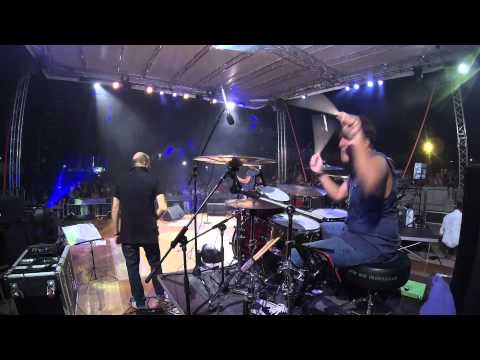 Mirko Augello Drum Solo on Blasco Rossi 2014 with Picciotti Di Vasco