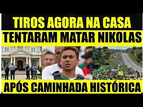 TlR0S NA CASA DE NIKOLAS FERREIRA! PETISTA USOU CARRO PRETO! POLÍCIA REAGE
