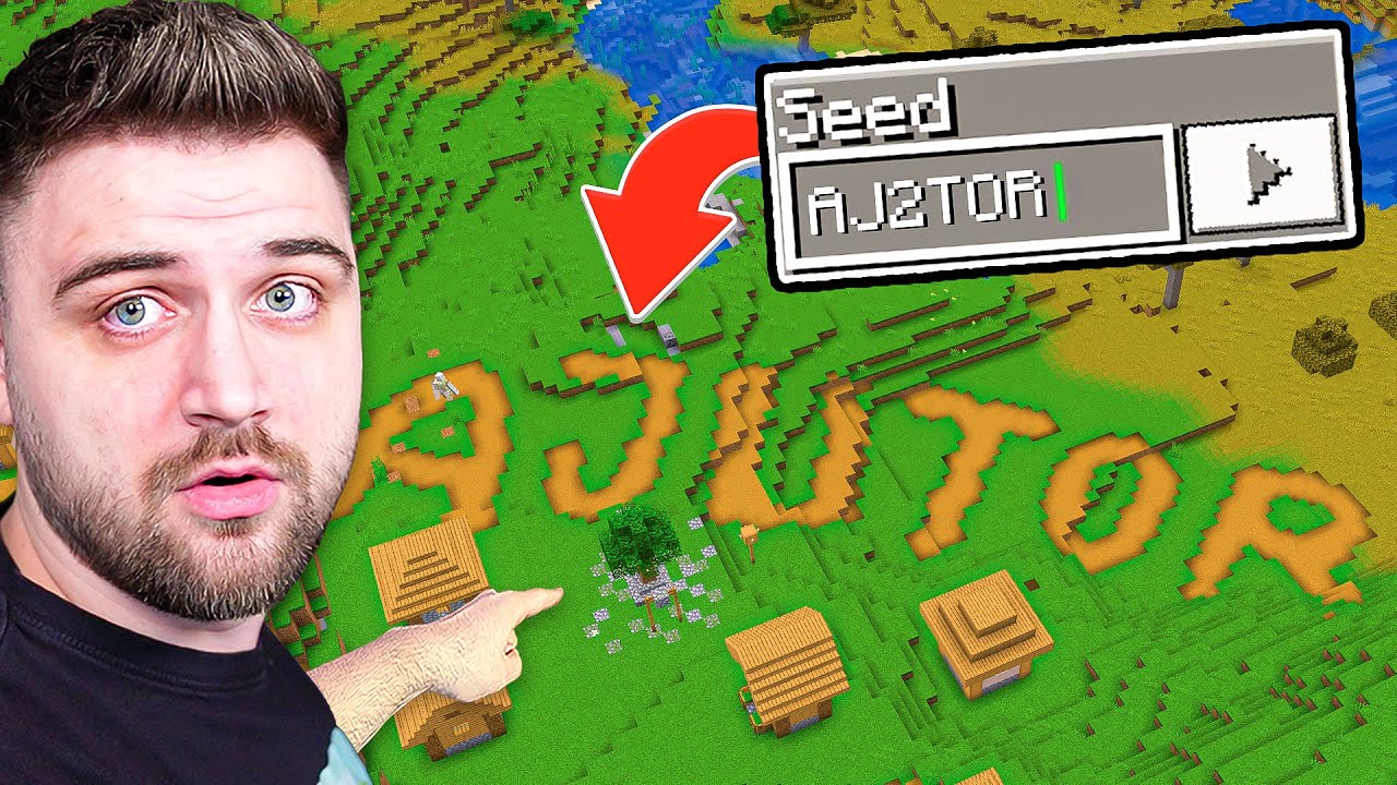 Testez SEEDURI FAKE pe Minecraft...