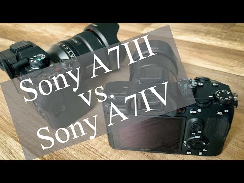 Sony A7iii (ILCE-7M3) vs. A7iv (ILCE-7M4) review | menu | buttons | shutter close | display