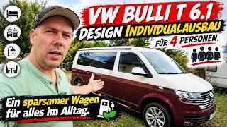 Volkswagen VW Bulli Bus T 6.1 lang individual #campervan #camper #camping #wohnmobil #roomtour