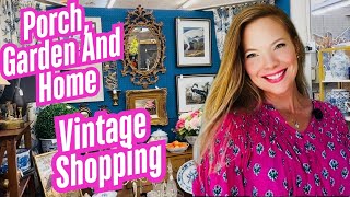 Vintage And Antique Shopping For The Porch, Garden And Home