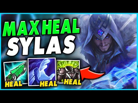 MAX HEAL SYLAS CAN HEAL TO FULL IN ONE W! THIS IS NOT OKAY RIOT - League of Legends