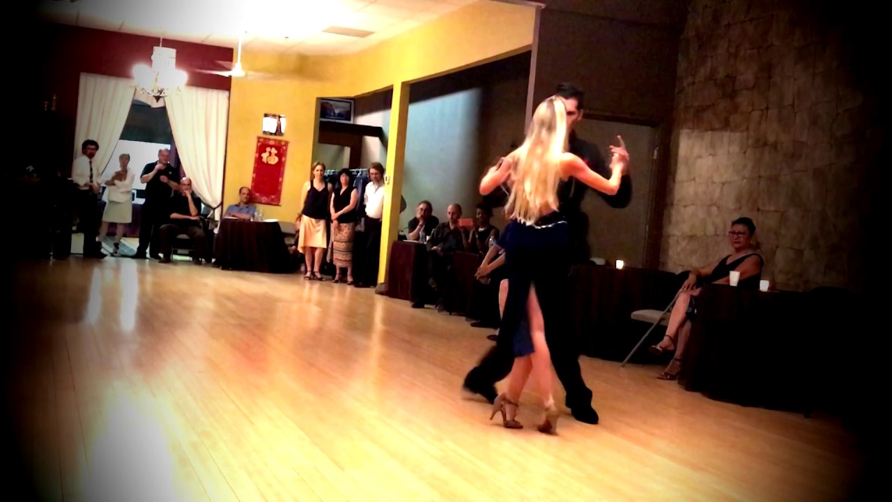 Maxi Copello & Maria  Cecilia Vicencio, Performing at Milonga El Yeite (2/2), Rockville, MD