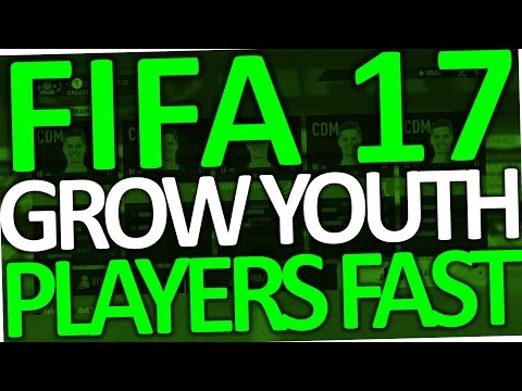 Fifa 17 How to Grow Youth Players fast