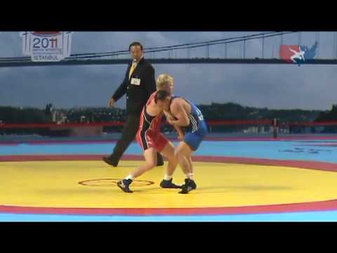 2011 Greco Worlds 84kg - Janarbek Keenjev (KGZ) vs. Cheney Haight (USA)
