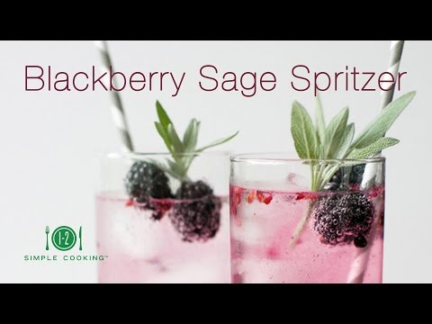 Blackberry Sage Spritzer