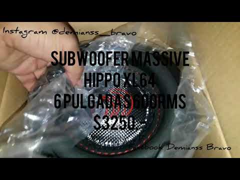 #Massive Hippo XL64 600RMS #DemianssBravo #AudioExtremo #Demibass #ExtremoAudio