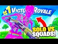 I Played Solo VS Squads As J Balvin FaZe Replays