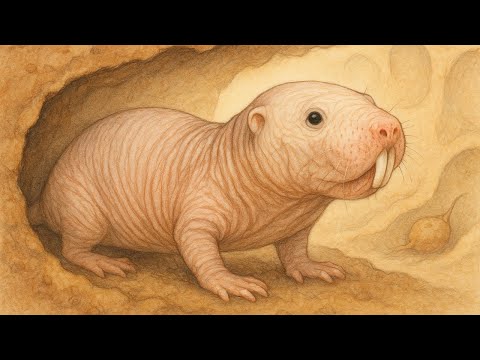 Wie überlebt ein Nacktmull ohne Sauerstoff. Die genialen Tricks aus dem Untergrund.