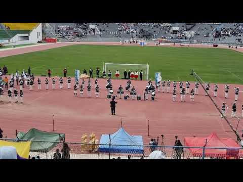 Col. Oscar Unzaga de la Vega Pazña Concurso bandas estudiantiles Oruro 2025