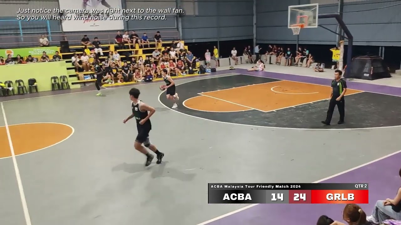 ACBA (Australian Chinese Basketball Association) Malaysia Tour Men Basketball Friendly Match