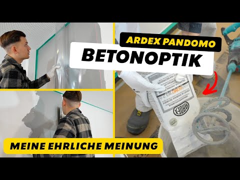CONCRETE LOOK: ARDEX'S Spackling Technique TESTED (Pandomo W3)