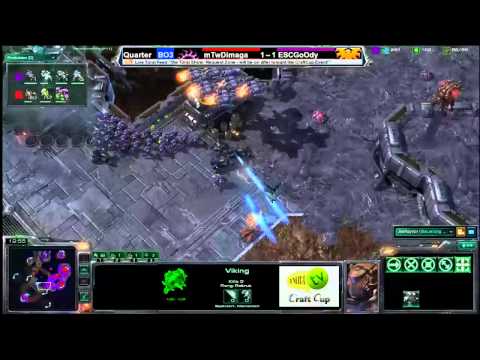 CraftCup Main Event #30 Goody (T) v.Dimaga (Z) Quarter-Finals Game 3 BO3 - Part 2