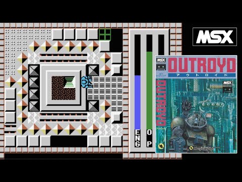 Outroyd (1985, MSX, Stratford Computer Center Corporation)