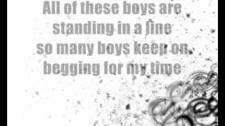 All These Boys - Jasmine Villegas ( Lyrics )