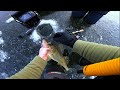 Video Thumbnail for Catching My PB Walleye thru Thin Ice!  **Terrible GoPro Footage** (2023-2024 Season Opener)