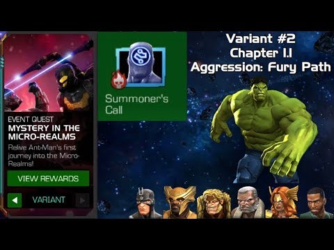 Variant #2 Chapter 1.1 Aggression Fury Path | Mystery In The Micro-Realms