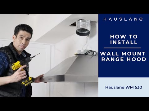 Hauslane Wall Mount Range Hood 30 Inch, Pro Model, Matt Black Stainless Steel Range Hood, Strong Suction, Changeable LED Lamps, 6” Duct or Ductless, Kitchen Hood Vent, Stove Hood Vent video review thumbnail