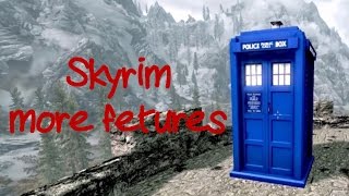 Skyrim Tardis mod (even more features)