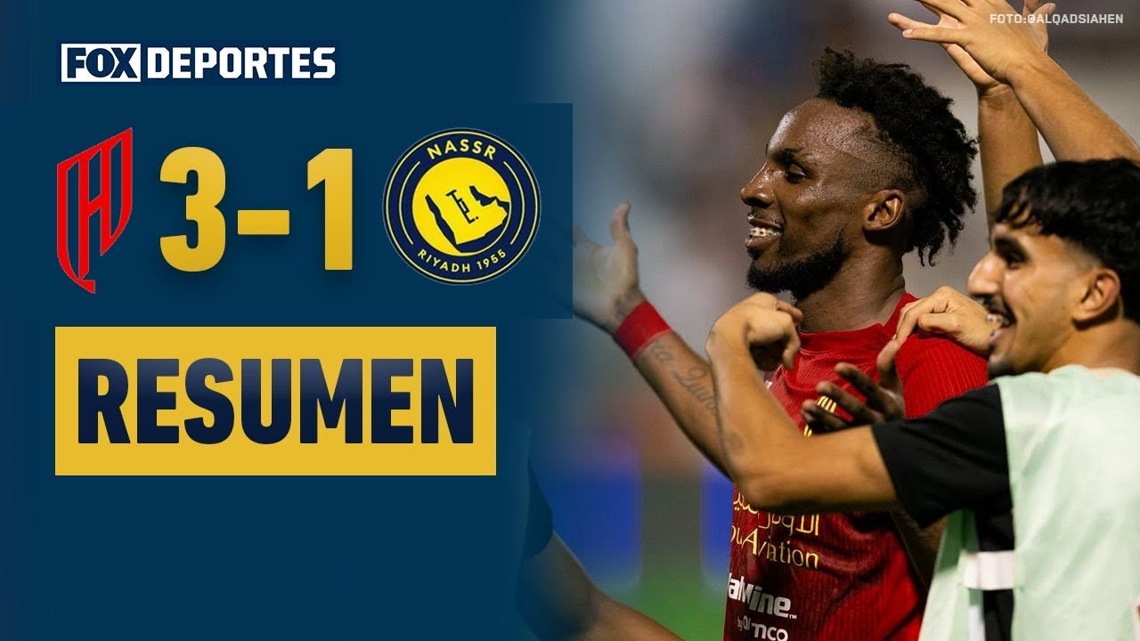 ⚽😲 GOLPEAN AL EQUIPO DE CR7 | Al Qadsiah 3-1 Al-Nassr | Saudi Pro League | HIGHLIGHTS
