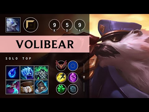 Volibear Top vs Pantheon: Godlike - EUW Grandmaster Patch 14.23