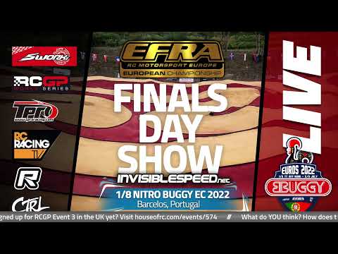 EFRA 1/8th IC Buggy Euros 2022 - Saturday - Finals Day Special Event