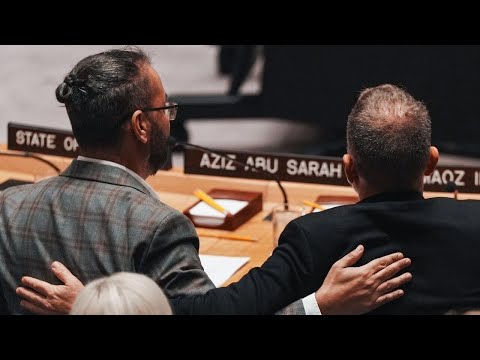 Palestinian and Israeli activist duo join forces to urge peace, nearly 3 years after October 7