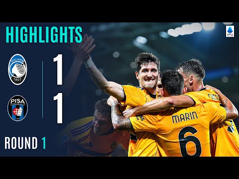 ATALANTA-PISA 1-1 | HIGHLIGHTS | Newly-Promoted Pisa Halt Atalanta | Serie A 2025/26