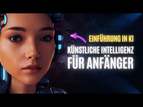 Grundkurs KI: Alles über Künstliche Intelligenz.  In dieser Einführung lernst du die KI Grundlagen