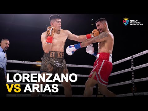 10 ROUND BATTLE! Lazaro Lorenzana vs Luia Arias FULL FIGHT