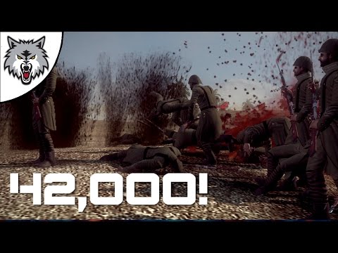 MASSIVE 42,000 MAN BATTLE!- The Great War Total War Mod Gameplay
