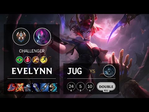 Evelynn Jungle vs Karthus - BR Challenger Patch 10.3