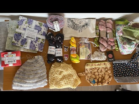 Big Knit Energy ep. 22, Knitting podcast, Promenade Blouse, Salty Air Tee, Bags, Quilting Fabric