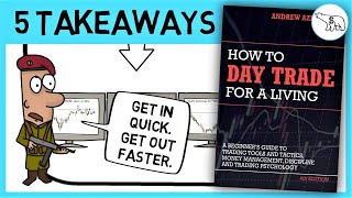 HOW TO DAY TRADE FOR A LIVING SUMMARY (BY ANDREW AZIZ)