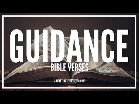 Bible Verses On Guidance | Scriptures For Guidance From God (Audio Bible)