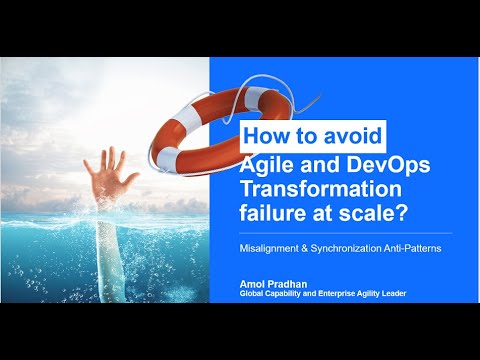 SanDiego SAFe Summit19 - How to avoid Agile and DevOps failure at scale?