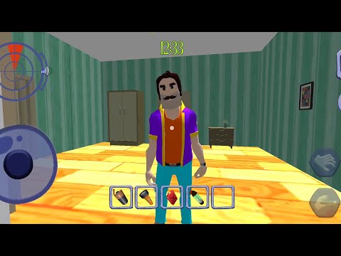 Scary Clown Man Neighbor Seek & Escape New Update 1.14 Complete Walkthrough Secret Ending Gameplay#3